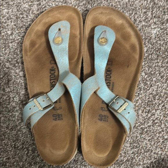 Birkenstock Women's Blue Sandals - Picture 1 of 5